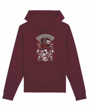 Real Outlaw Skull Burgundy