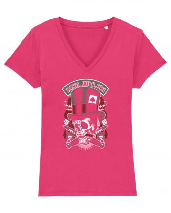 Real Outlaw Skull Raspberry