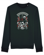 Real Outlaw Skull Bluză mânecă lungă Unisex Rise