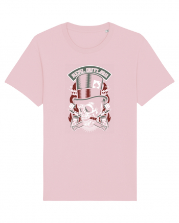 Real Outlaw Skull Cotton Pink