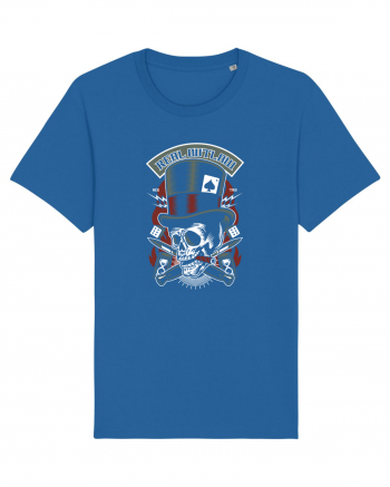 Real Outlaw Skull Royal Blue