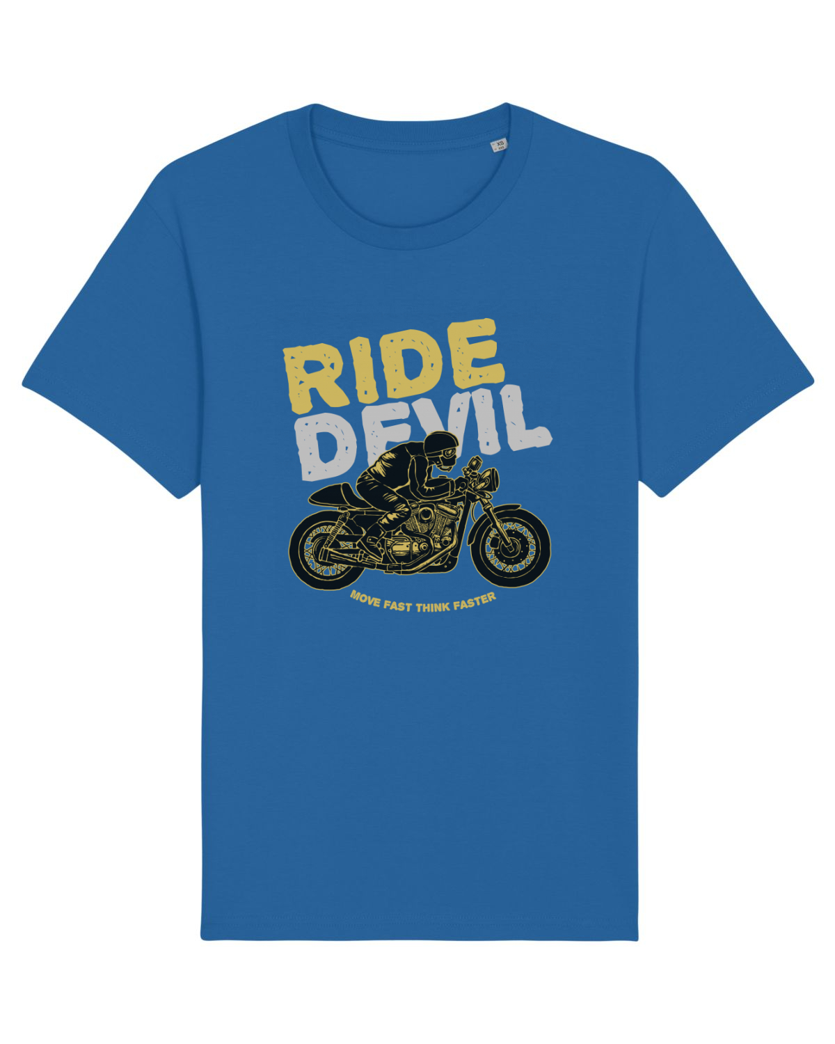 Tricou mânecă scurtă Unisex Rocker Royal Blue
