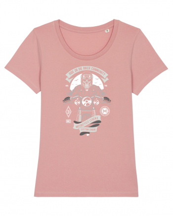 Ride or Die Biker Skull Canyon Pink