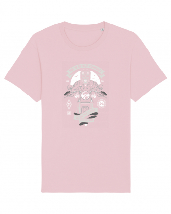 Ride or Die Biker Skull Cotton Pink