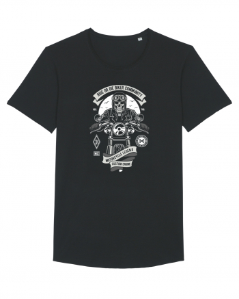 Ride or Die Biker Skull Black