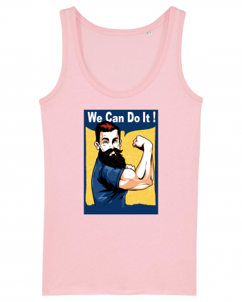 We can Do It Cotton Pink