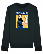 We can Do It Bluză mânecă lungă Unisex Rise