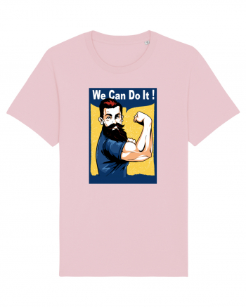 We can Do It Cotton Pink