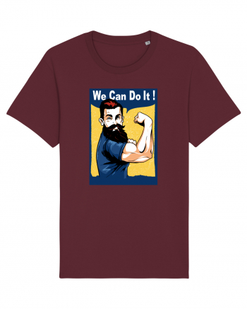 We can Do It Burgundy