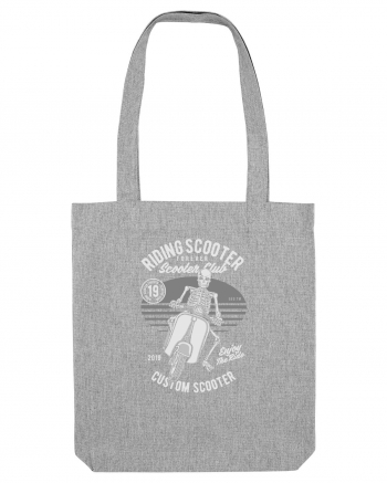 Scooter Skull Heather Grey