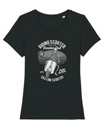 Scooter Skull Black