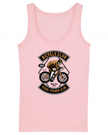 Skull Bicycle Skeleton Cotton Pink