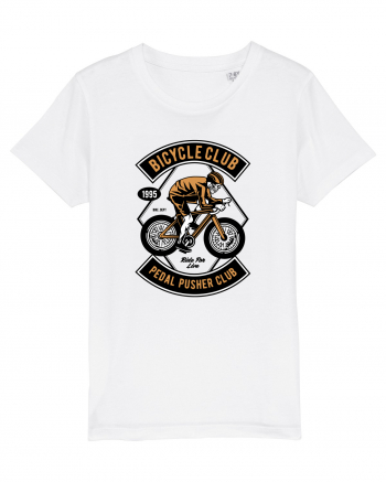 Skull Bicycle Skeleton White