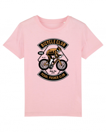 Skull Bicycle Skeleton Cotton Pink
