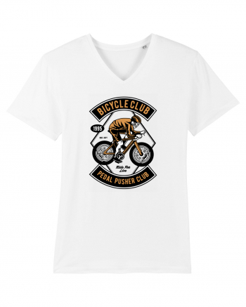 Skull Bicycle Skeleton White