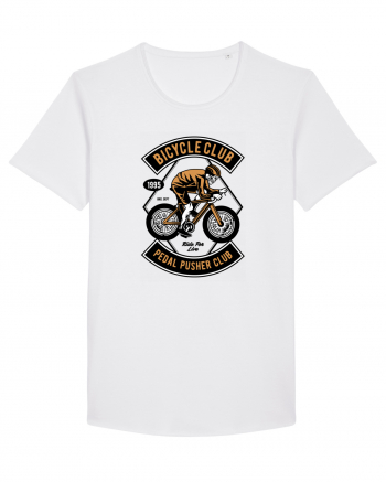 Skull Bicycle Skeleton White