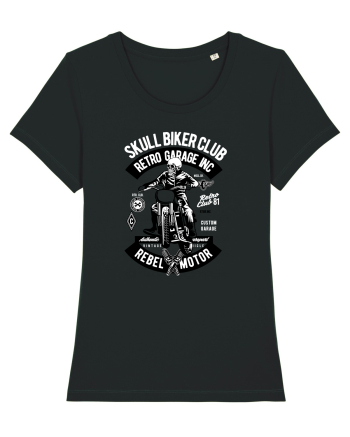 Biker Club Skeleton Black