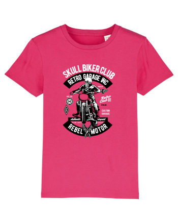 Biker Club Skeleton Raspberry