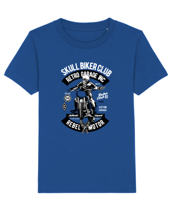 Biker Club Skeleton Majorelle Blue