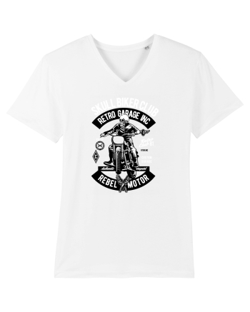Biker Club Skeleton White