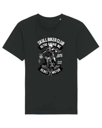 Biker Club Skeleton Black