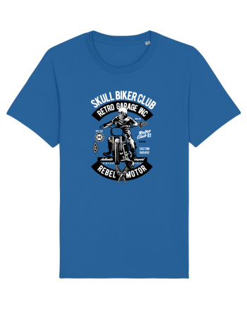 Biker Club Skeleton Royal Blue