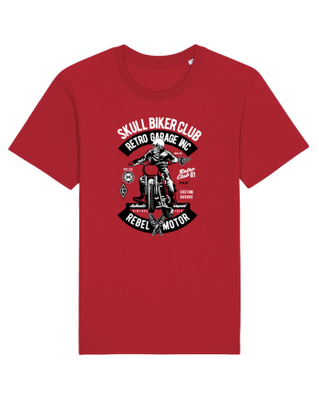 Biker Club Skeleton Red
