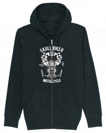 Skull Biker Race Black