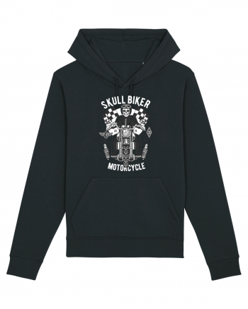Skull Biker Race Black
