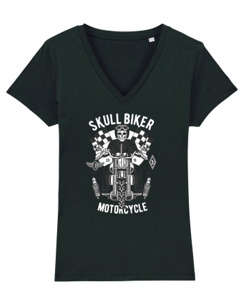 Skull Biker Race Black