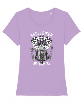 Skull Biker Race Lavender Dawn