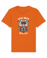 Skull Biker Race Tricou mânecă scurtă Unisex Rocker