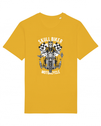 Skull Biker Race Spectra Yellow