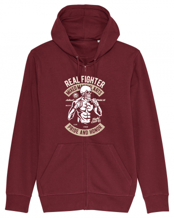 Skull MMA Fighter Burgundy