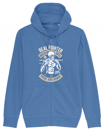 Skull MMA Fighter Bright Blue