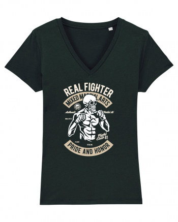 Skull MMA Fighter Black