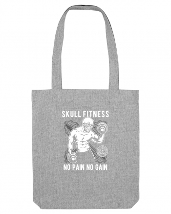 Skull Fitness Gym Heather Grey