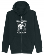 Skull Fitness Gym Hanorac cu fermoar Unisex Connector