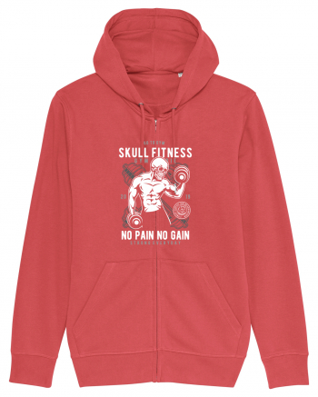 Skull Fitness Gym Carmine Red