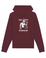 Skull Fitness Gym Hanorac Unisex Drummer