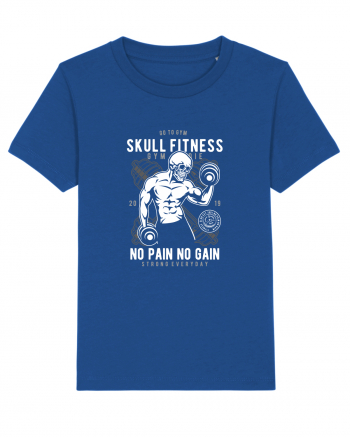 Skull Fitness Gym Majorelle Blue