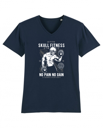 Skull Fitness Gym French Navy