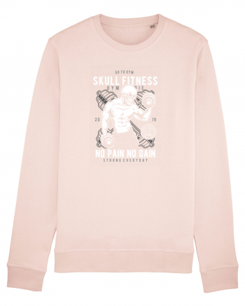 Skull Fitness Gym Candy Pink