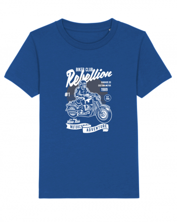 Skull Motorbiker Majorelle Blue