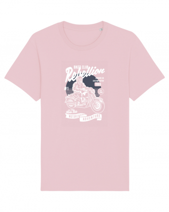 Skull Motorbiker Cotton Pink