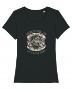 Rebel Skull Rider Tricou mânecă scurtă guler larg fitted Damă Expresser