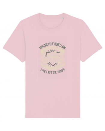 Rebel Skull Rider Cotton Pink