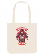 Skull Biker Red Sacoșă textilă