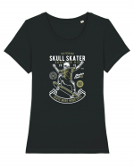 Skull Skater Sport Tricou mânecă scurtă guler larg fitted Damă Expresser