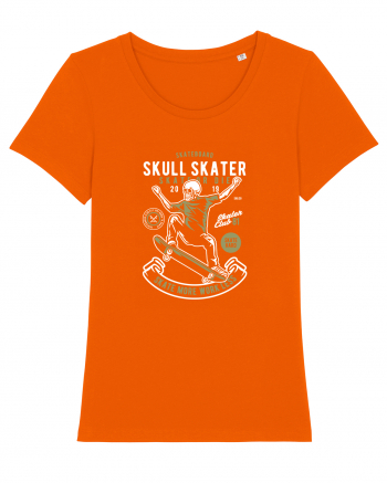 Skull Skater Sport Bright Orange